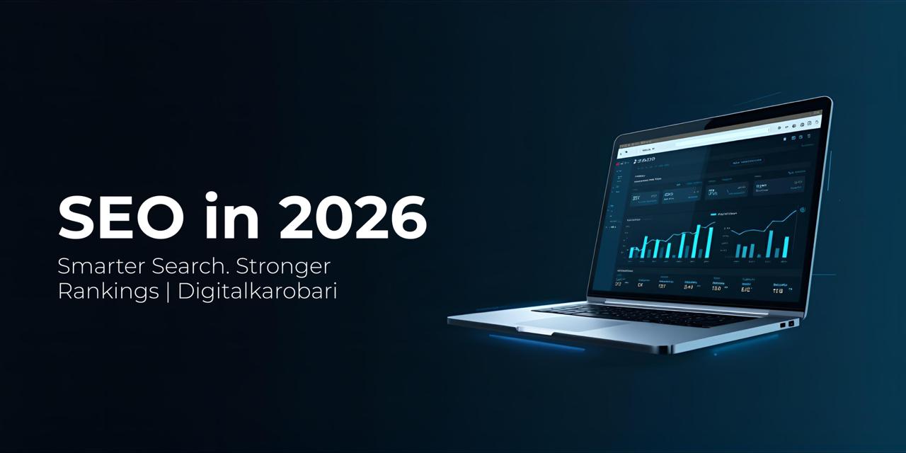 SEO in 2026: The Future of Search Marketing – Insights by Digitalkarobari