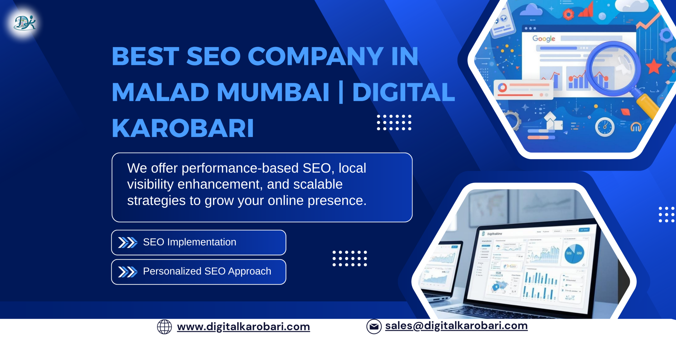 Best SEO Company in Malad Mumbai – Digital Karobari SEO Services