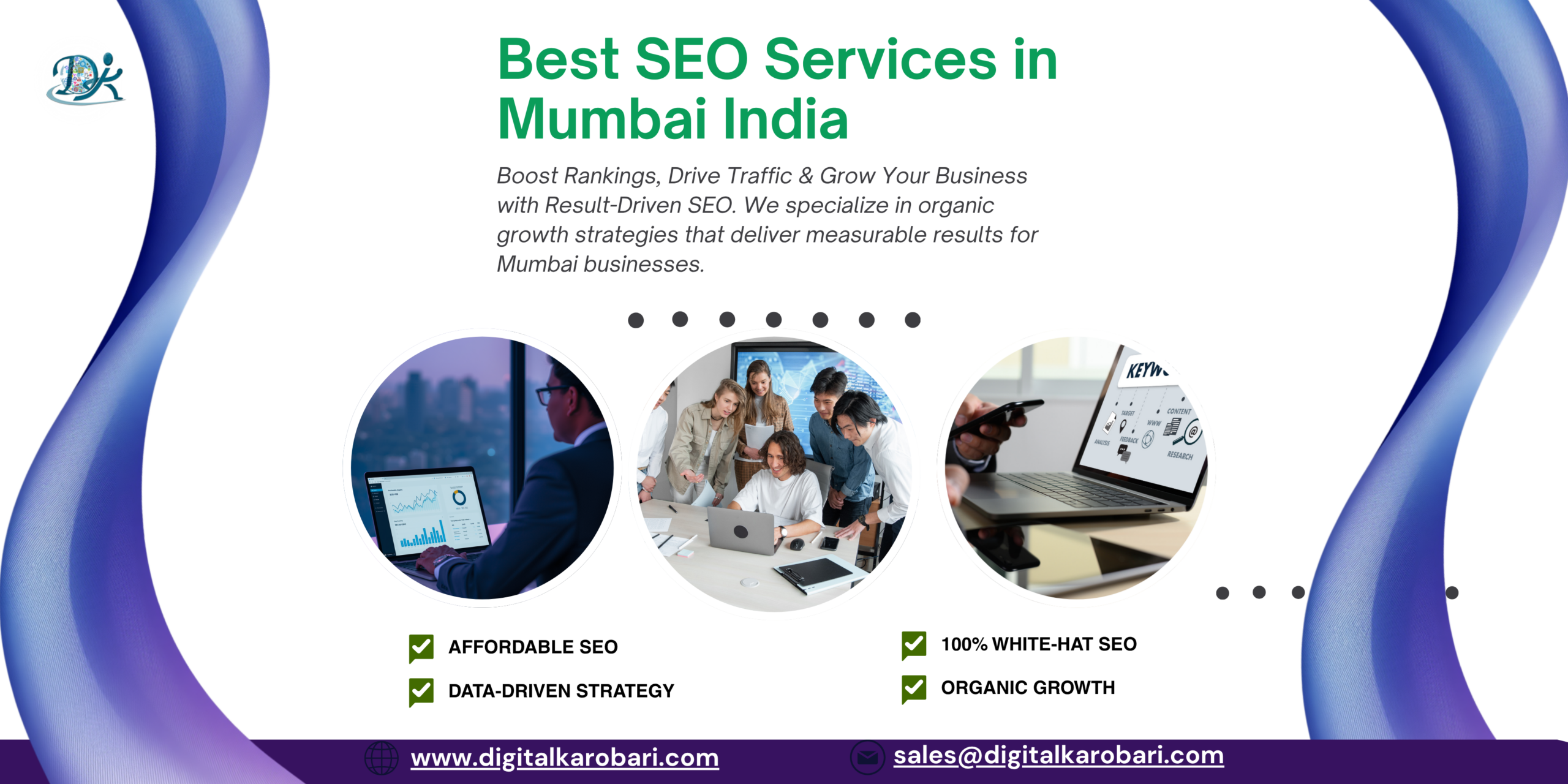 ✔ Customized SEO strategies for every business ✔ Strong understanding of Mumbai & Indian markets ✔ Focus on long-term organic growth ✔ Transparent reporting and analytics ✔ 100% white-hat SEO practices