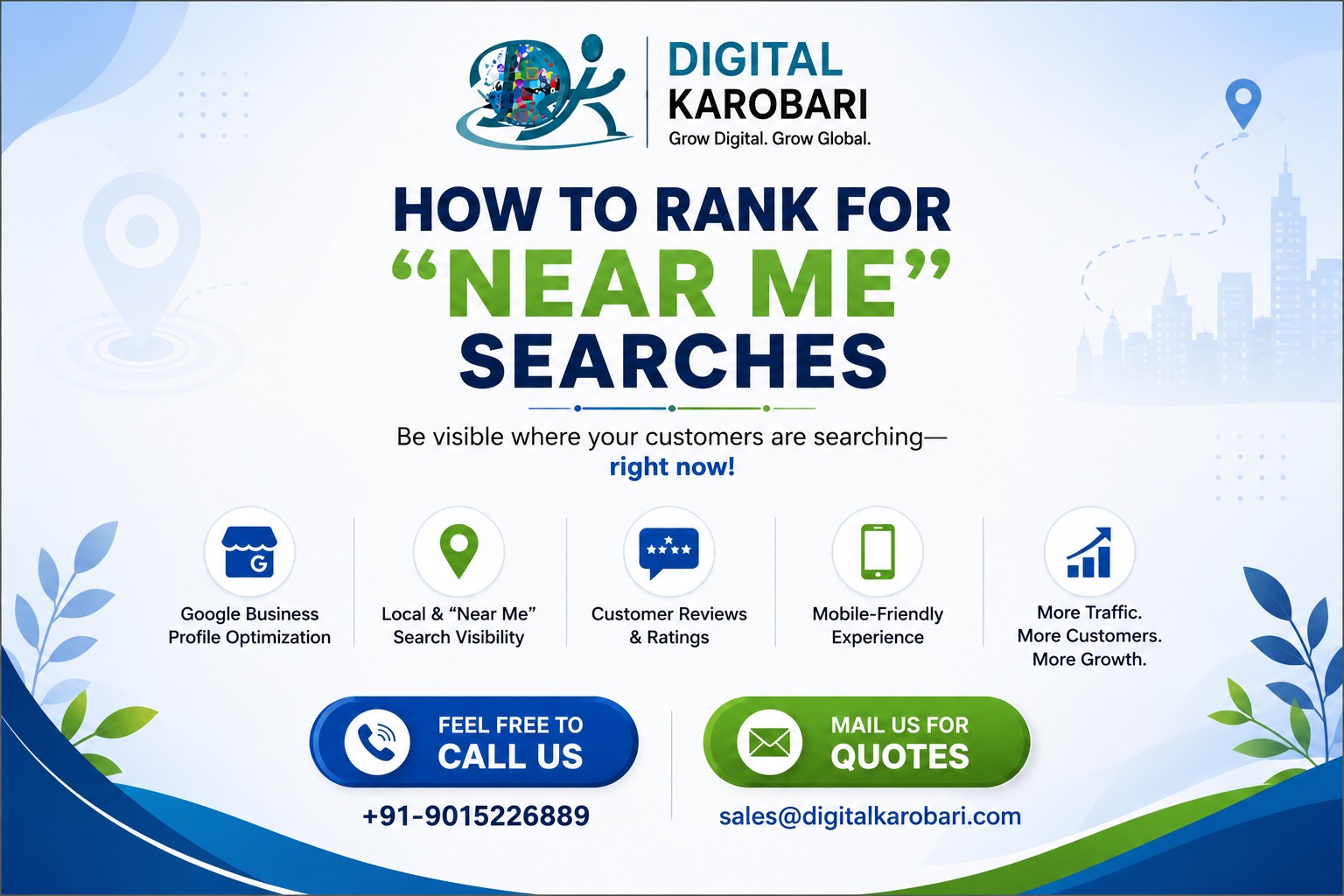 How to Rank for “Near Me” Searches and Attract More Local Customers