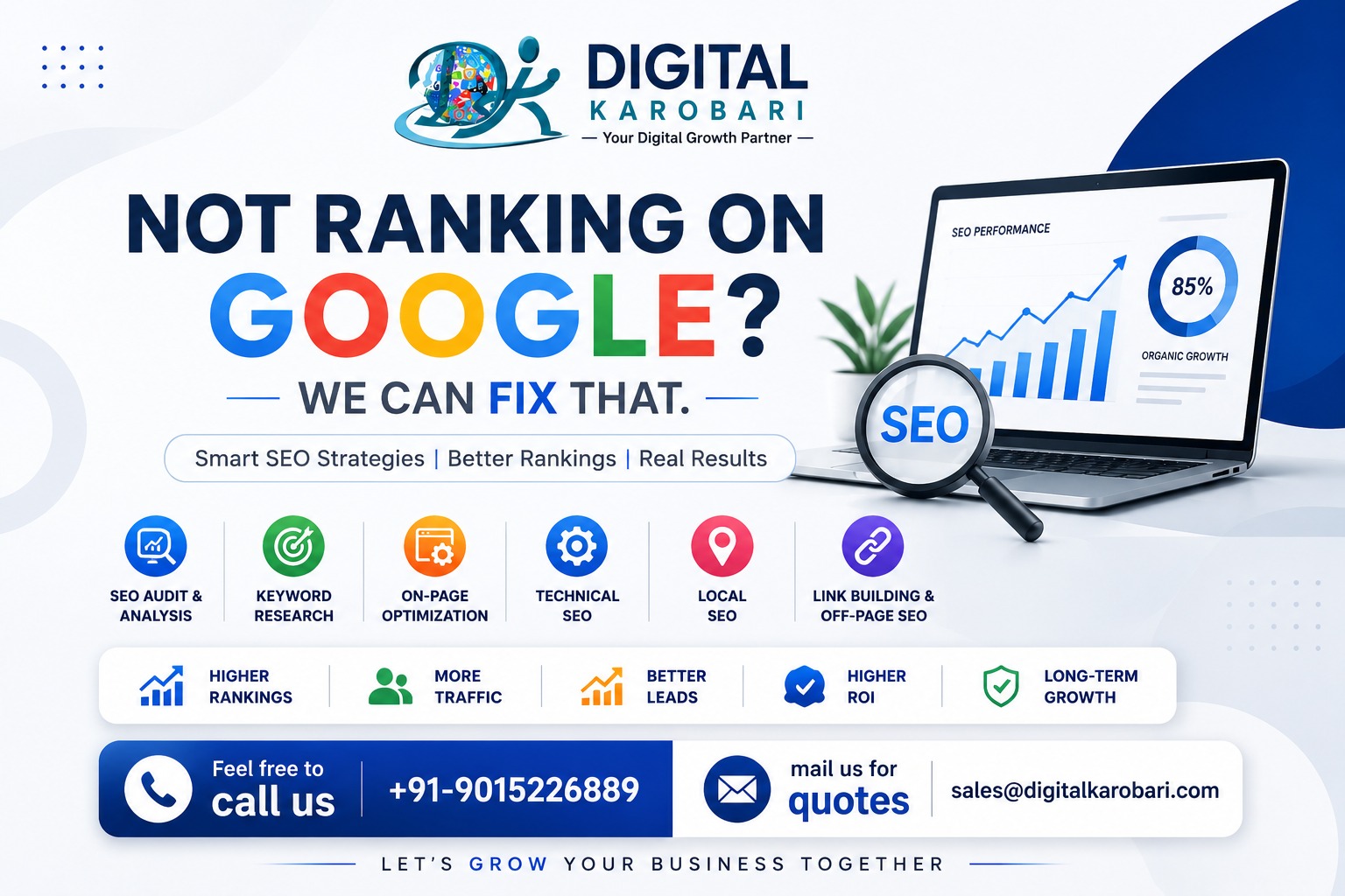 Why Your Business Isn’t Ranking on Google (And How to Fix It)