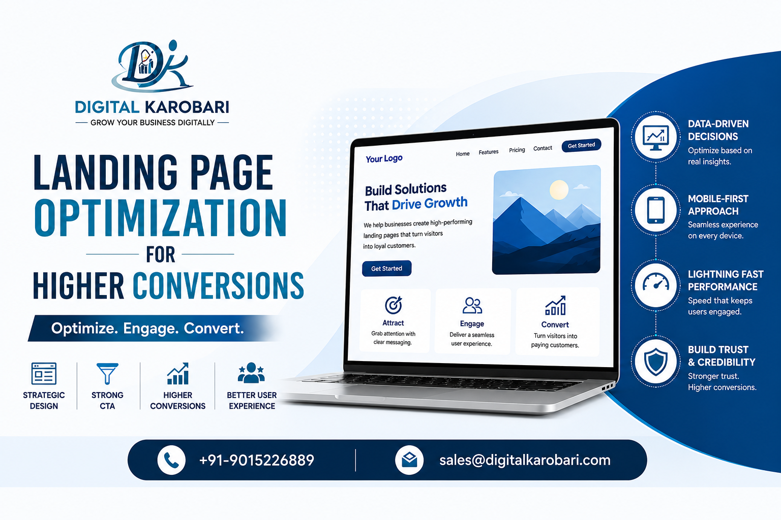 Landing Page Optimization for Higher Conversions