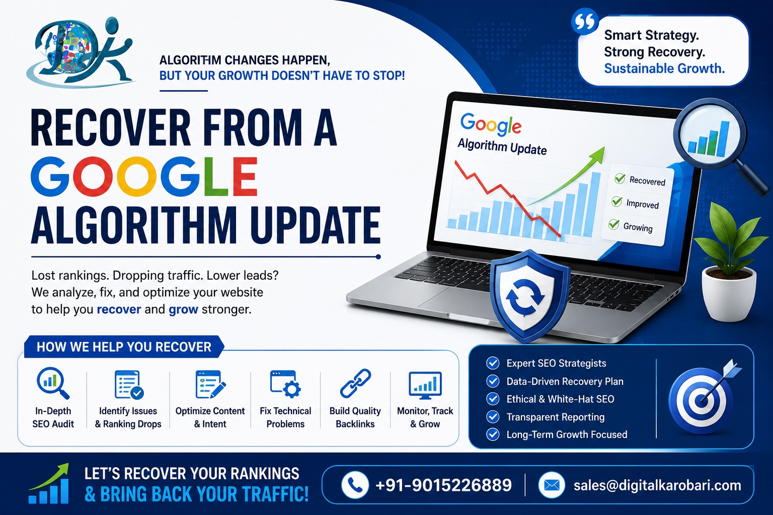 How to Recover from a Google Algorithm Update